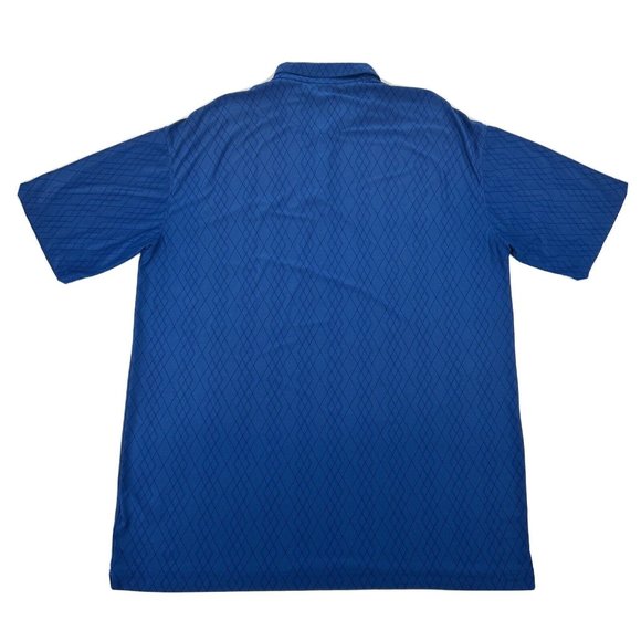 Nike Golf Shirt Men's XL Blue Short Sleeve Polo Dri-Fit UV‎ Torrey Pines Golf - Picture 5 of 9